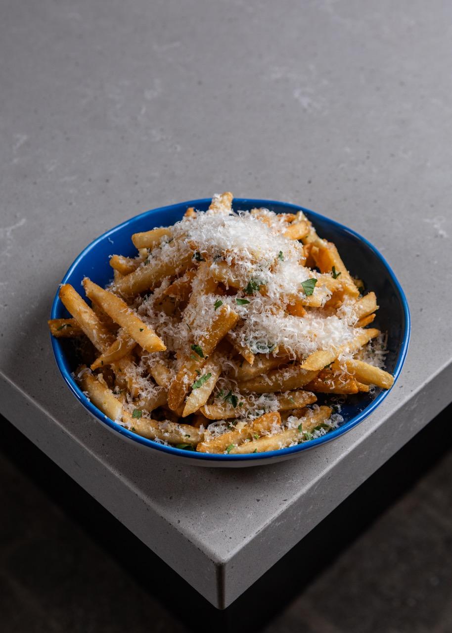 Garlic Parmesan Fries.