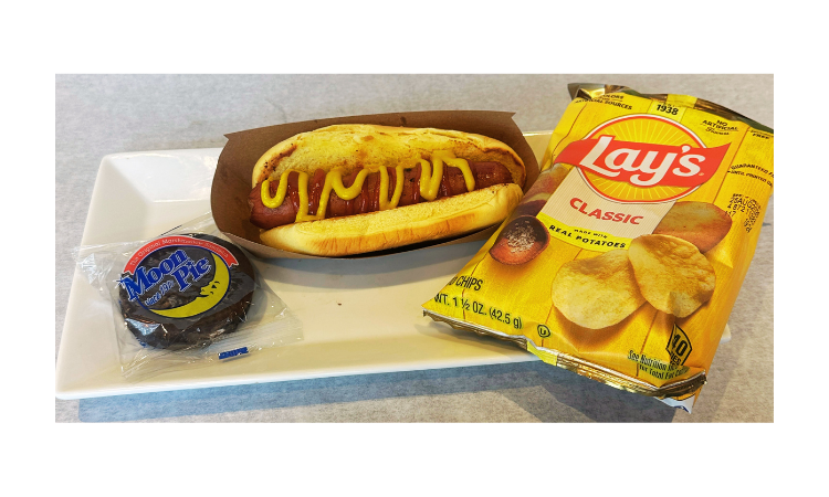 Jr. All American Hot Dog.