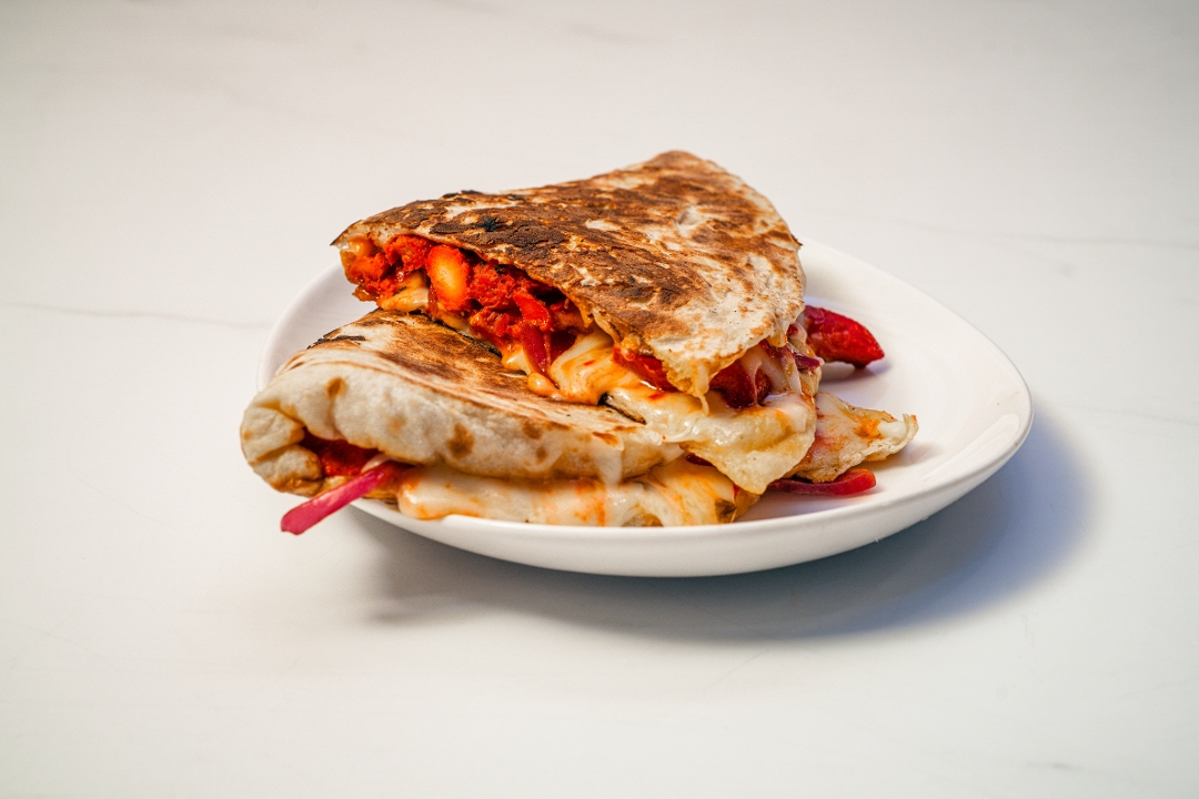 Chicken Tikka Naanwich.
