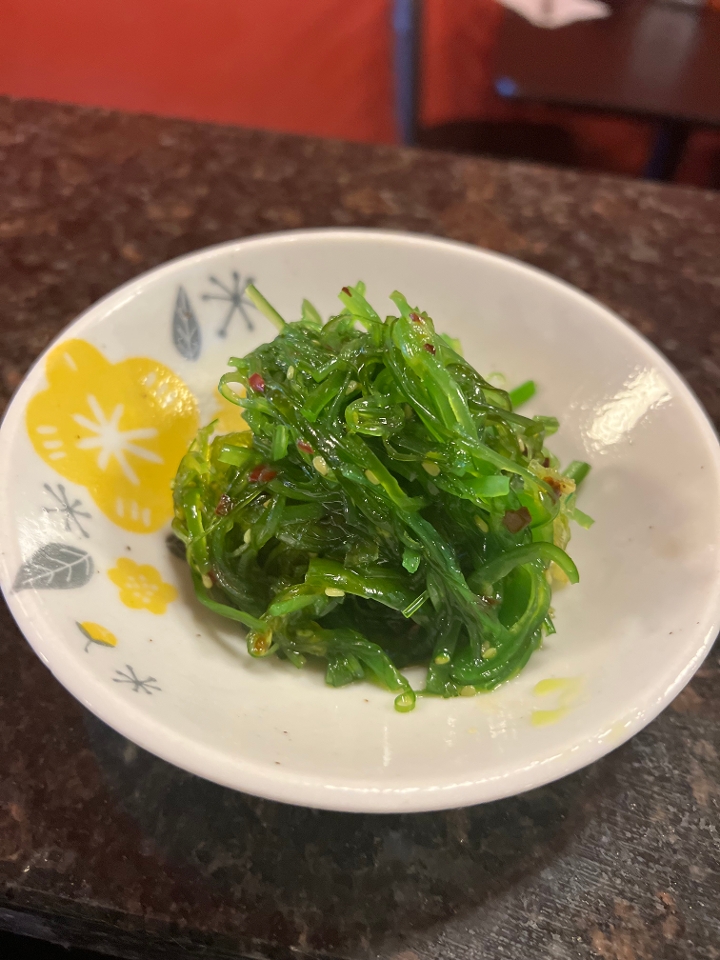 Seaweed Salad.