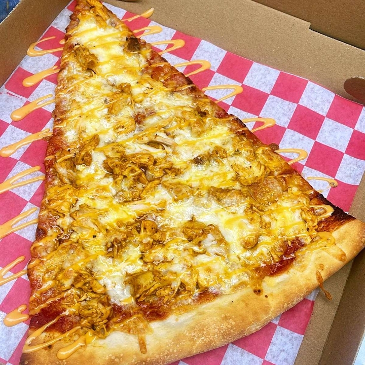 Jumbo Buffalo Chicken Slice.