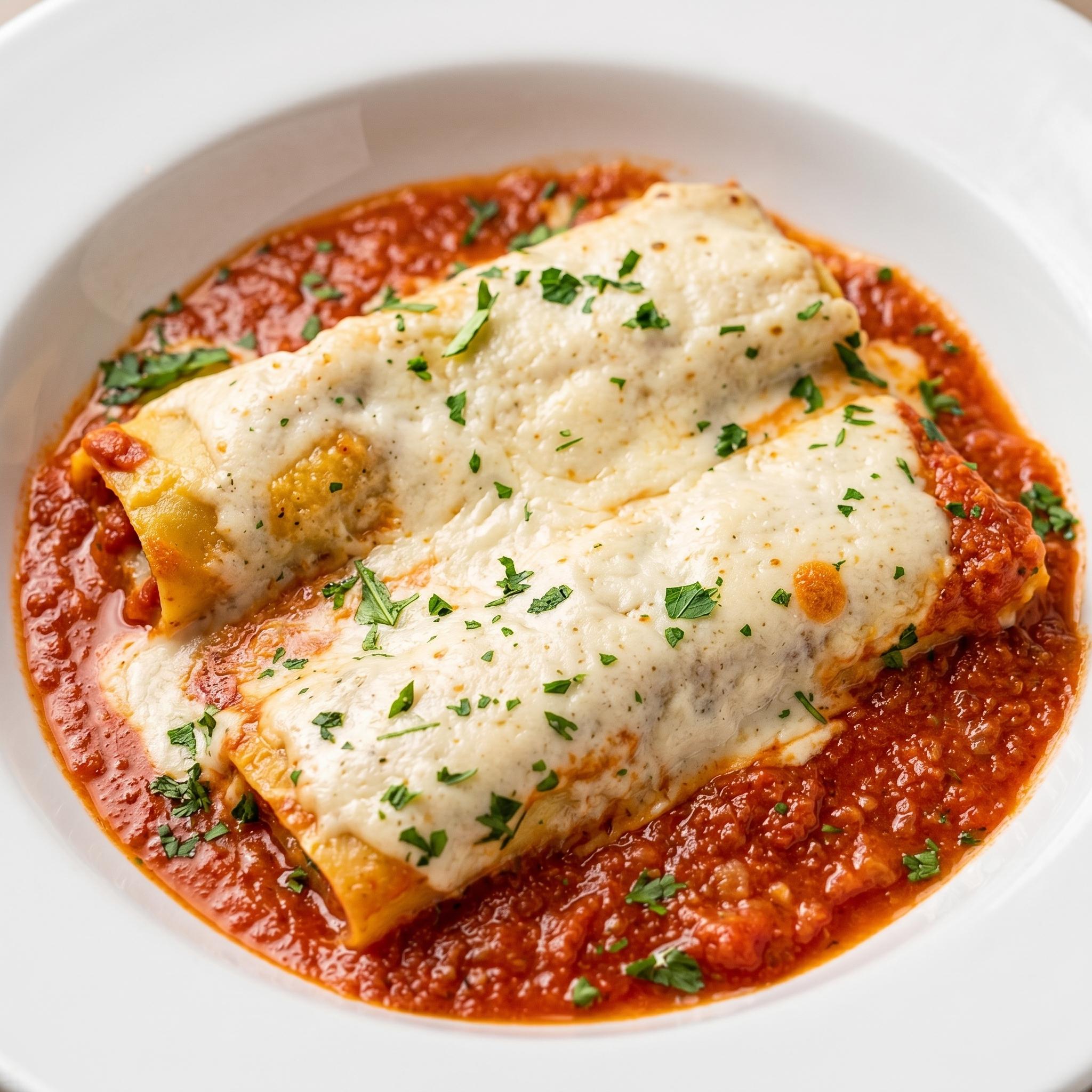 Baked Cannelloni.