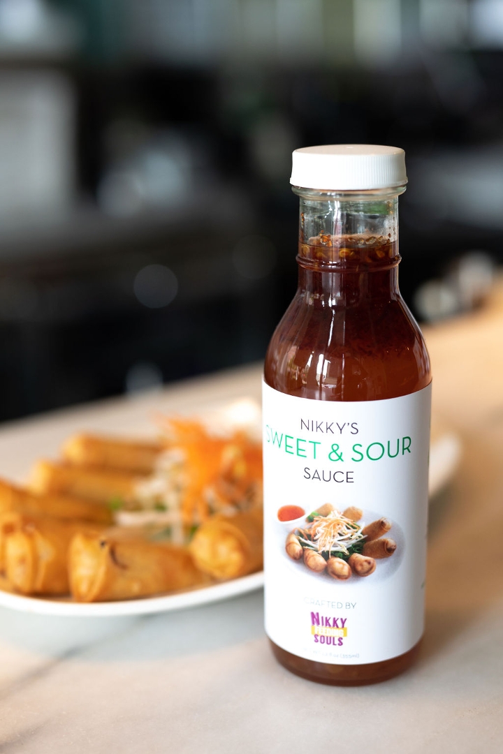 Bottle of Sweet and Sour Sauce.