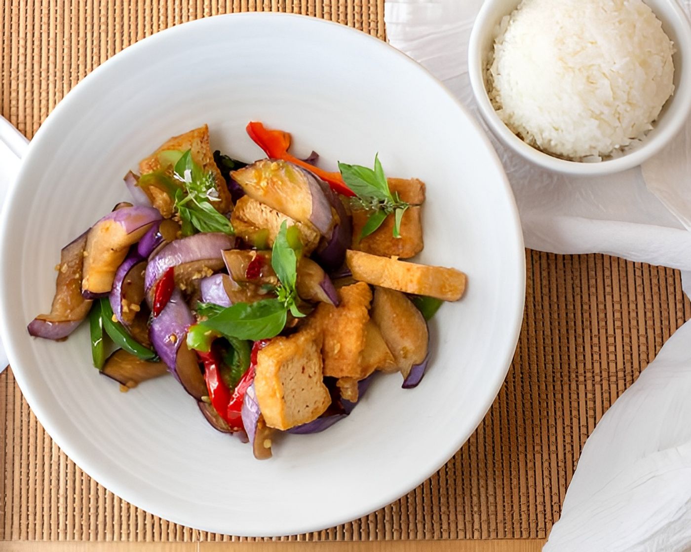 Spicy Eggplant.