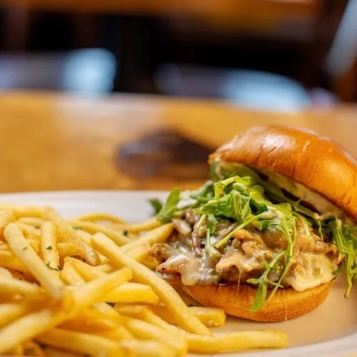 Jerk Chicken Sandwich.