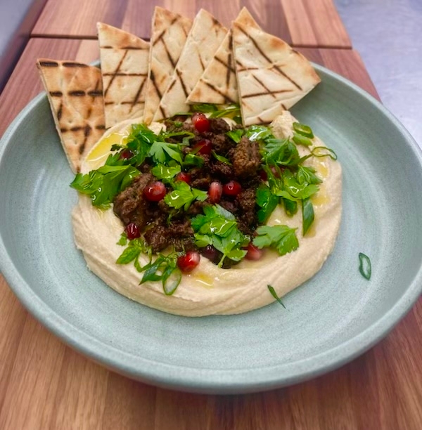 HOME-MADE HUMMUS.