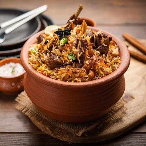 Avakai Goat Dum Biryani FM.