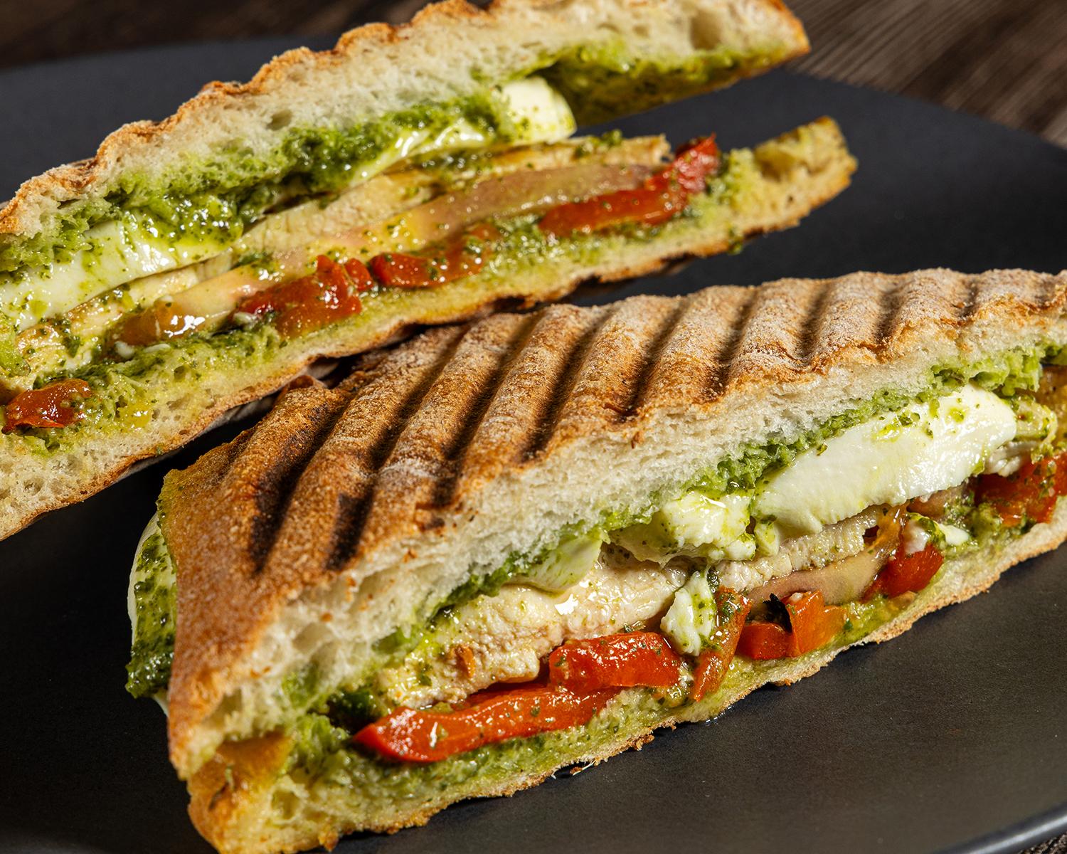 Chicken Pesto Panini.