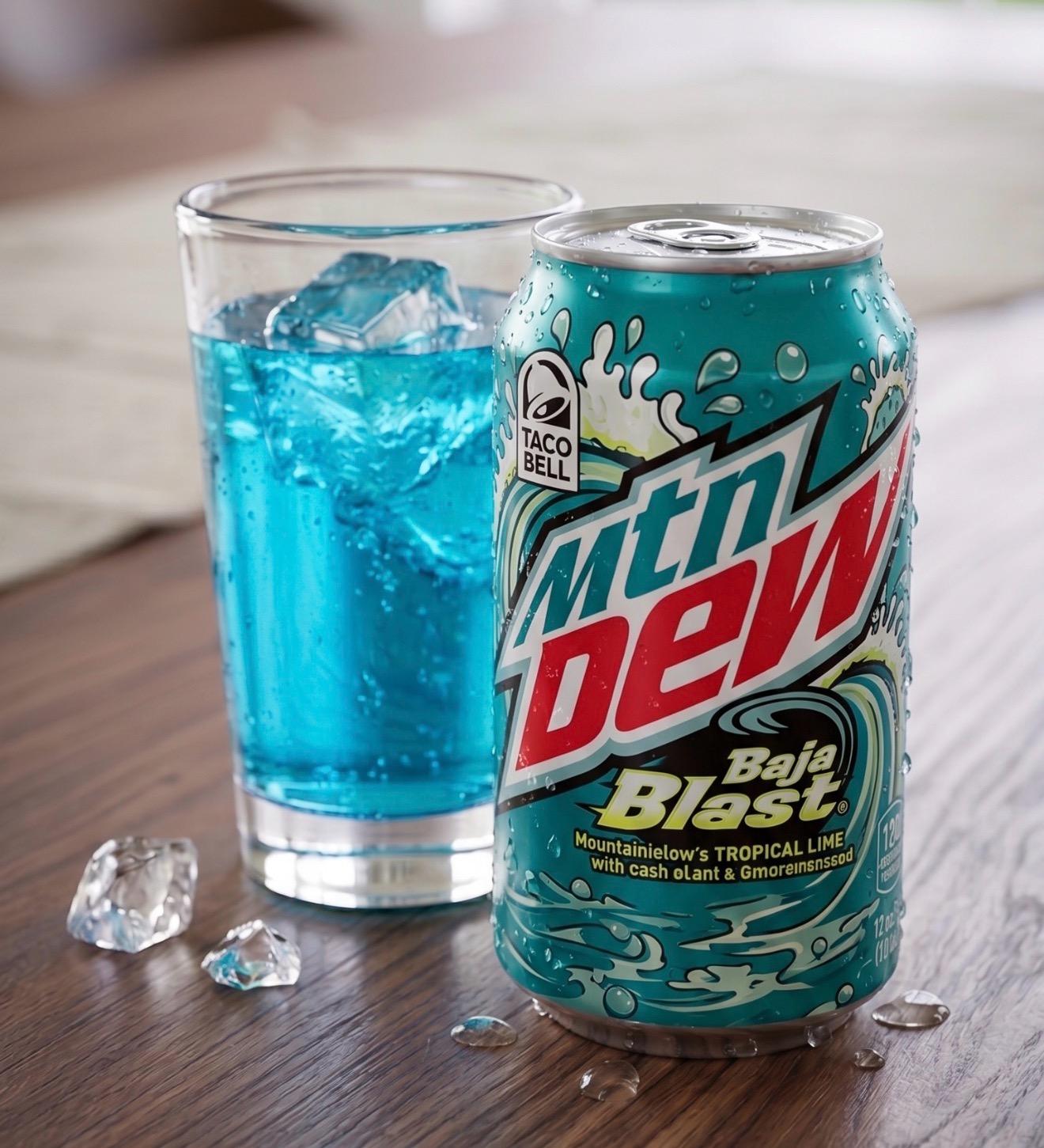 Mountain Dew Baja Blast.
