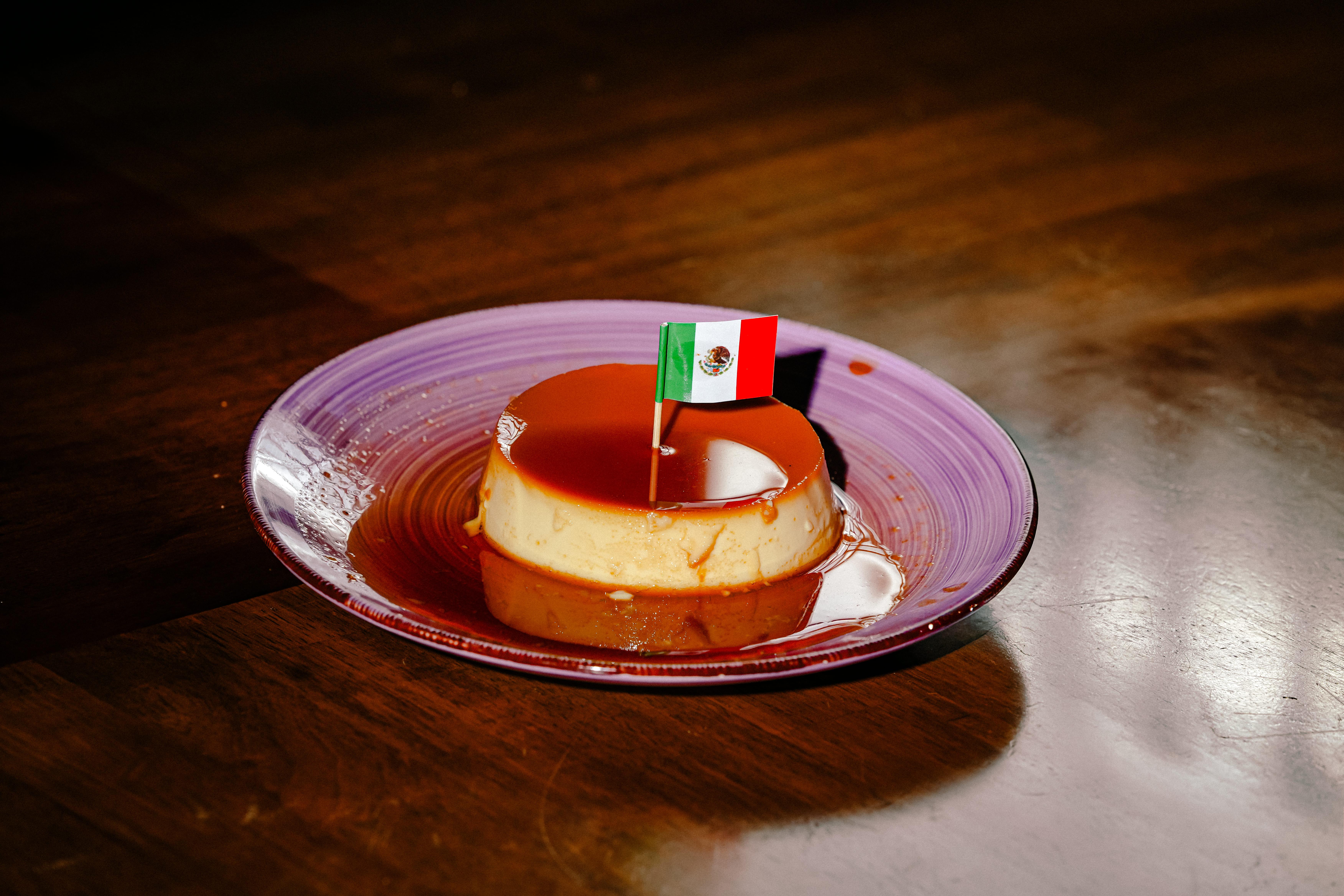 Flan Napolitano.