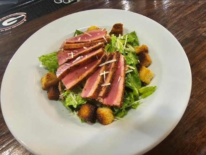 Blackened Tuna Caesar.