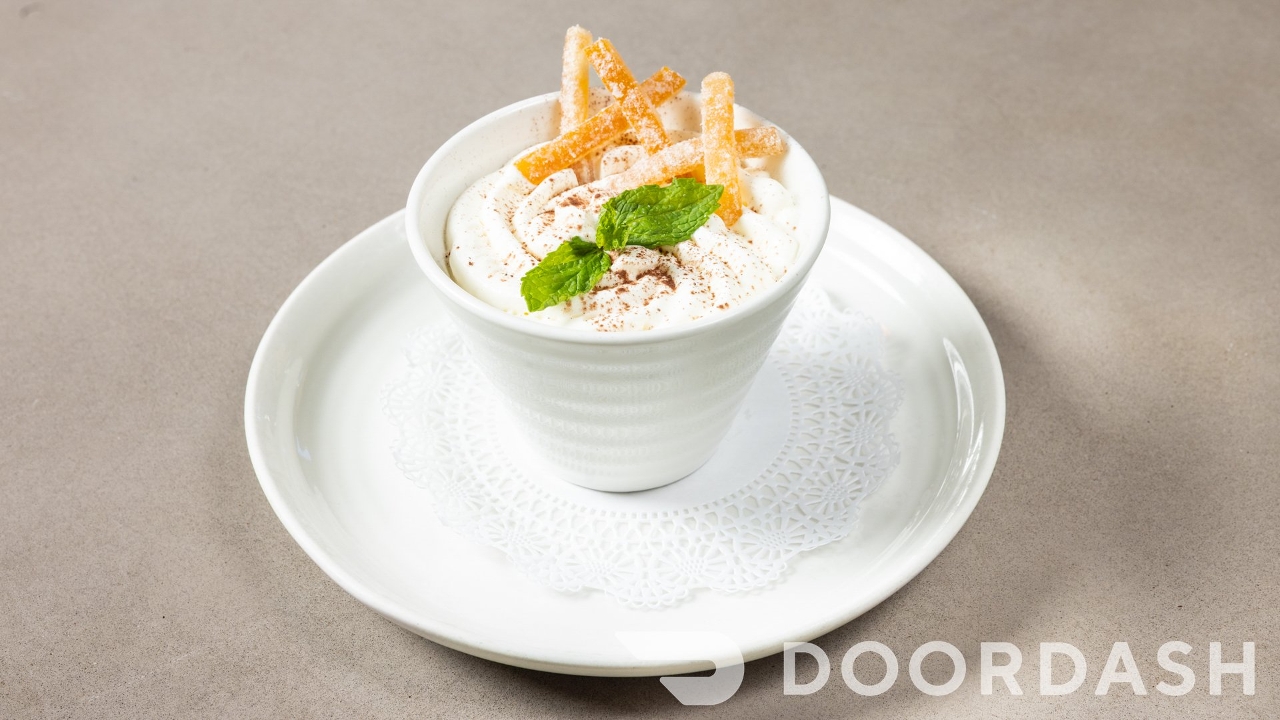 MANDARIN CHOCOLATE MOUSSE.