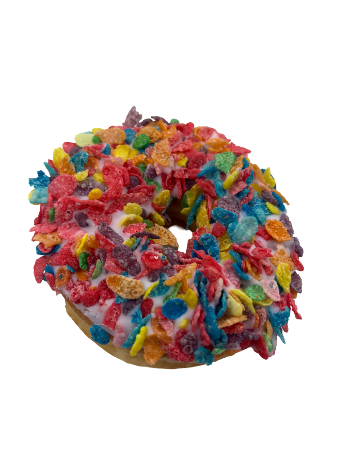 Mini Fruity Pebbles.