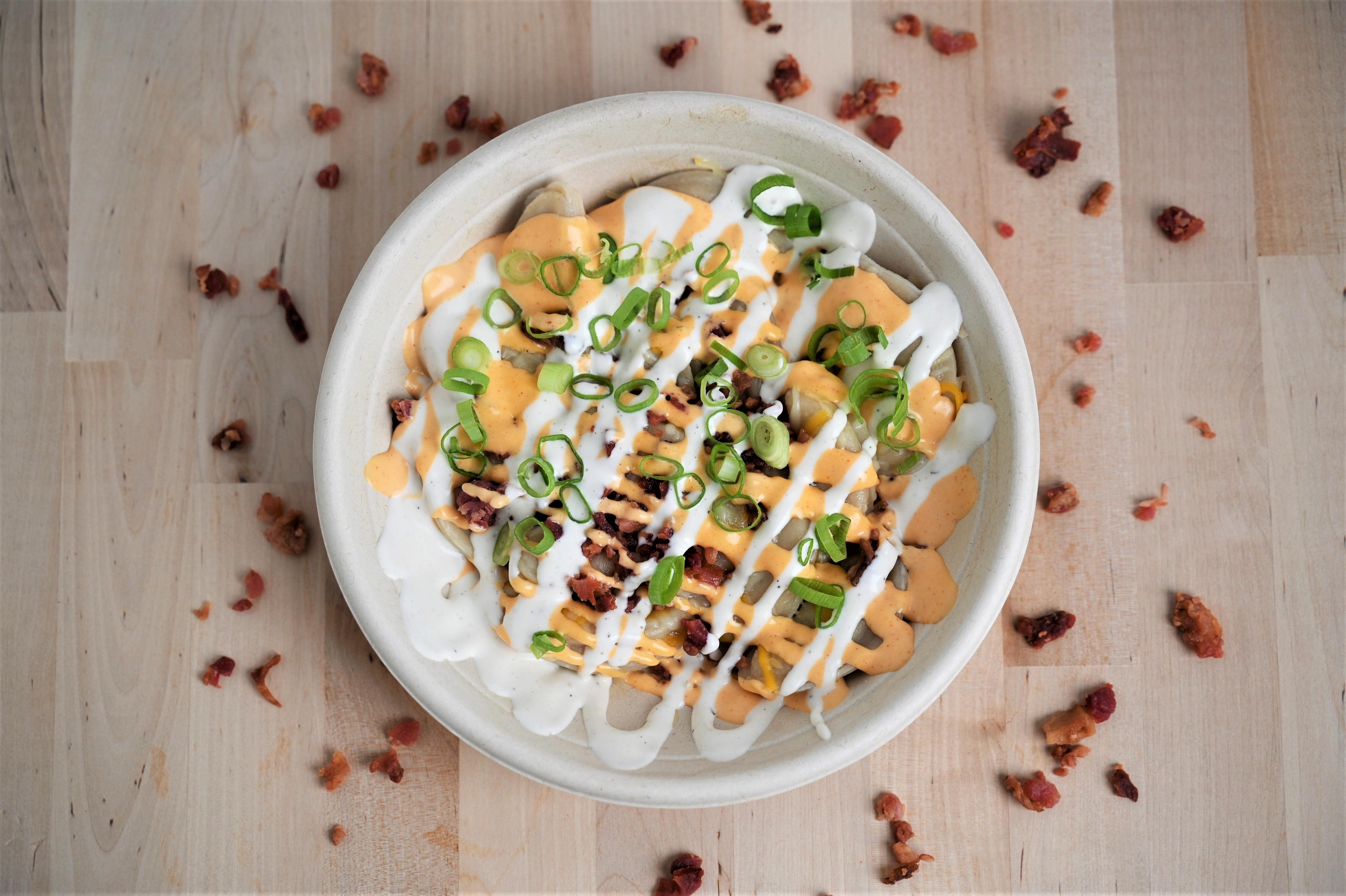 Spicy Fiesta Pierogi Bowl.