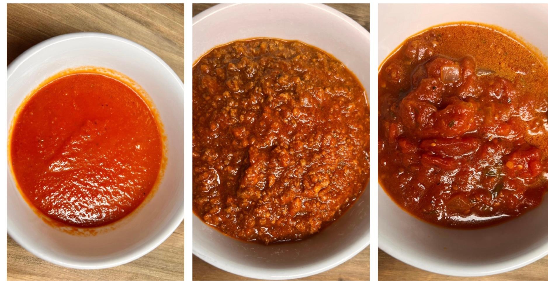 Sauces.