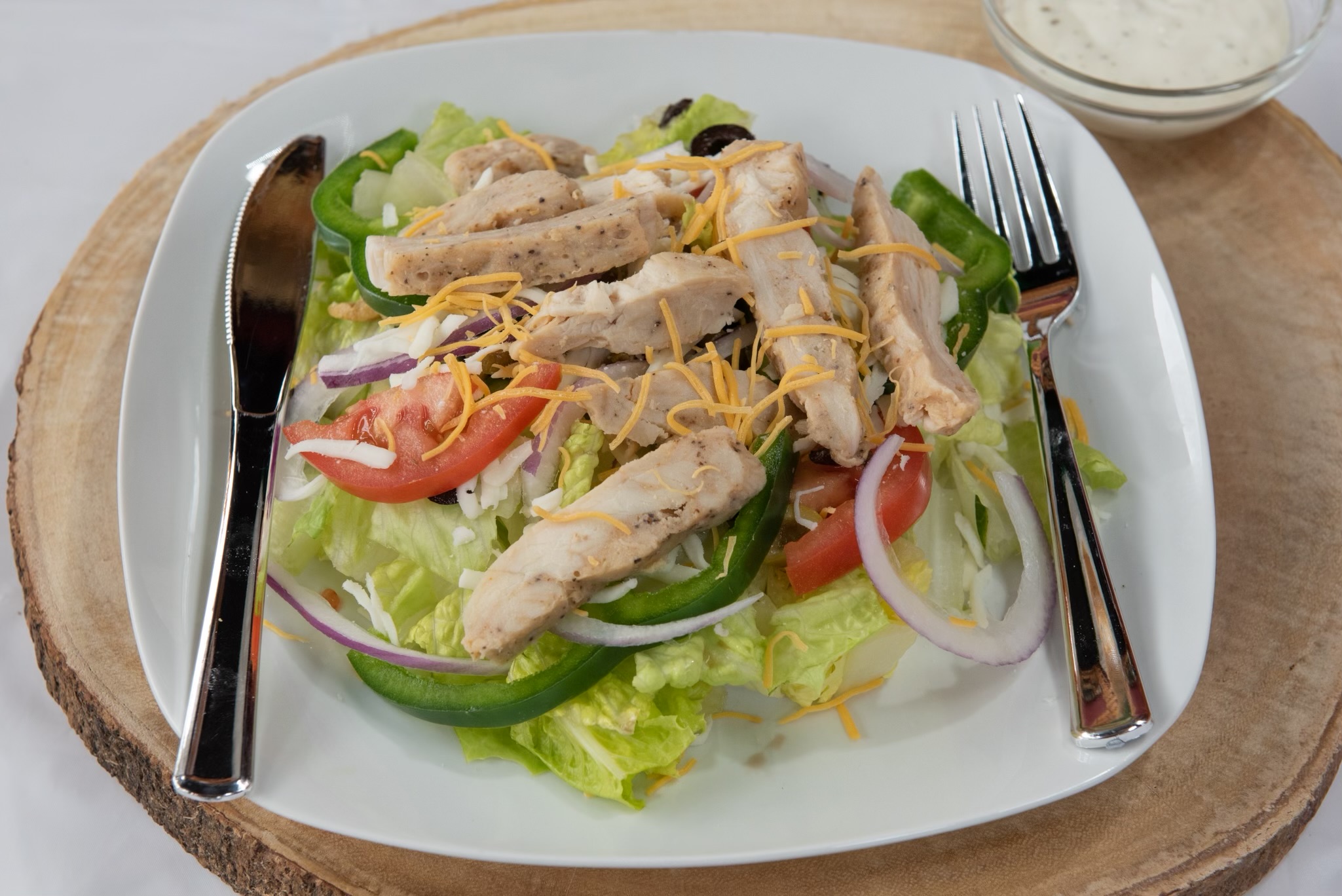 Grilled Chicken Salad.