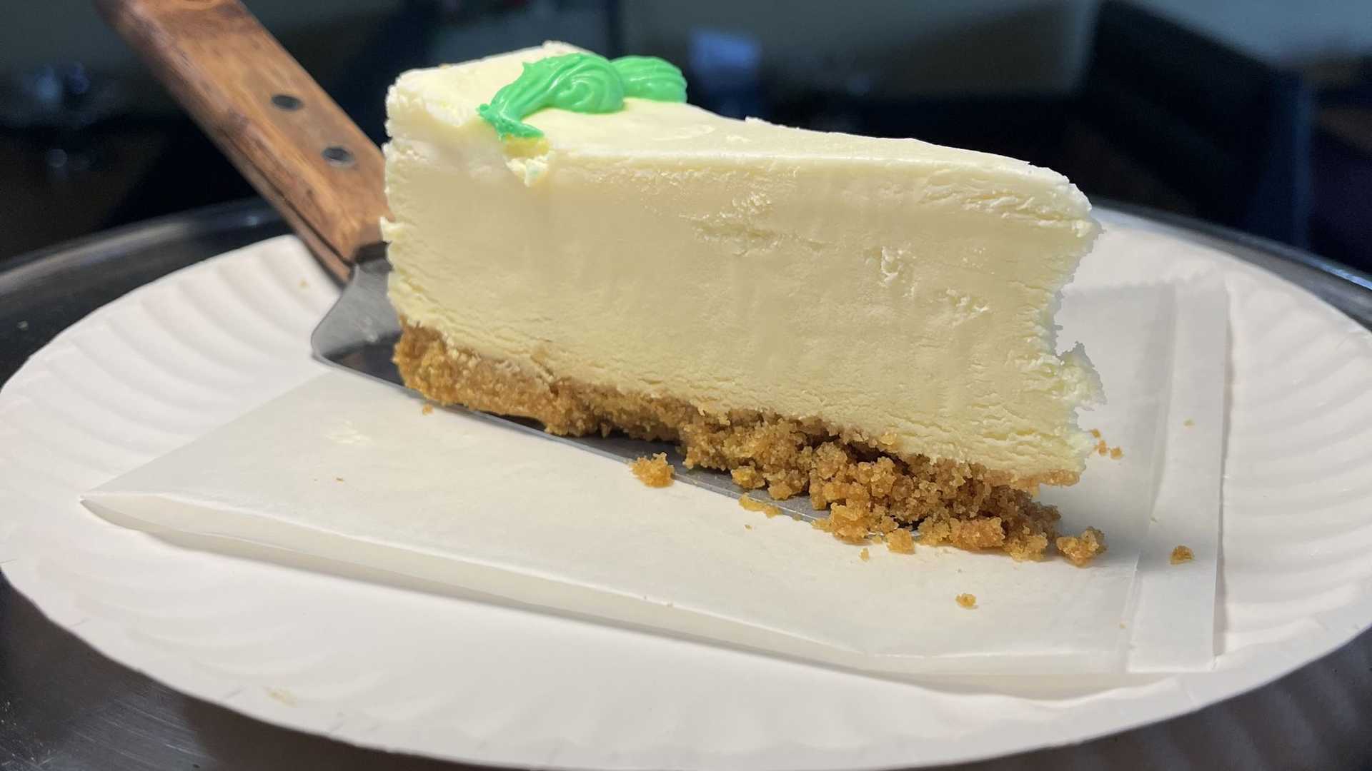 ROYALE KEY LIME CHEESECAKE.