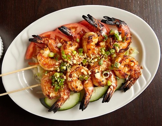 Grilled Shrimp.