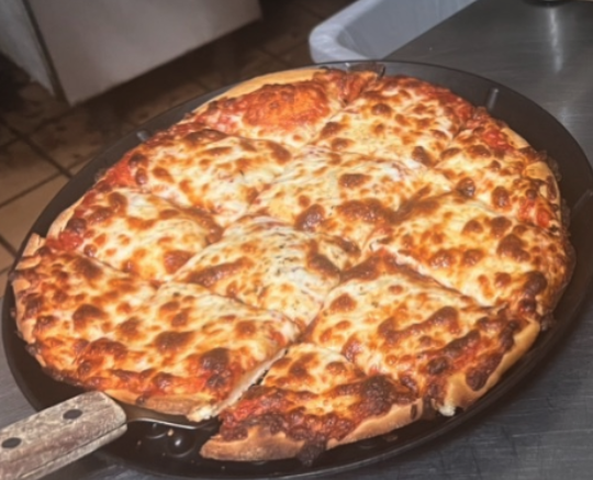 Medium Cheese Pizza.