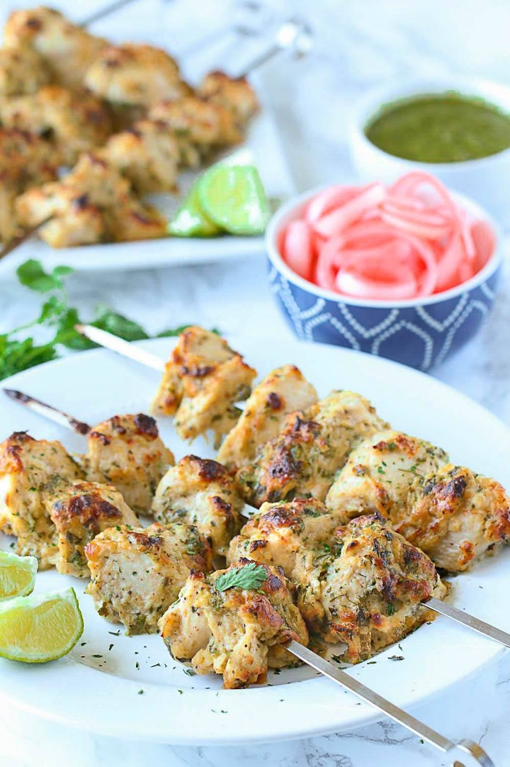 Murgh Malai Kabab.