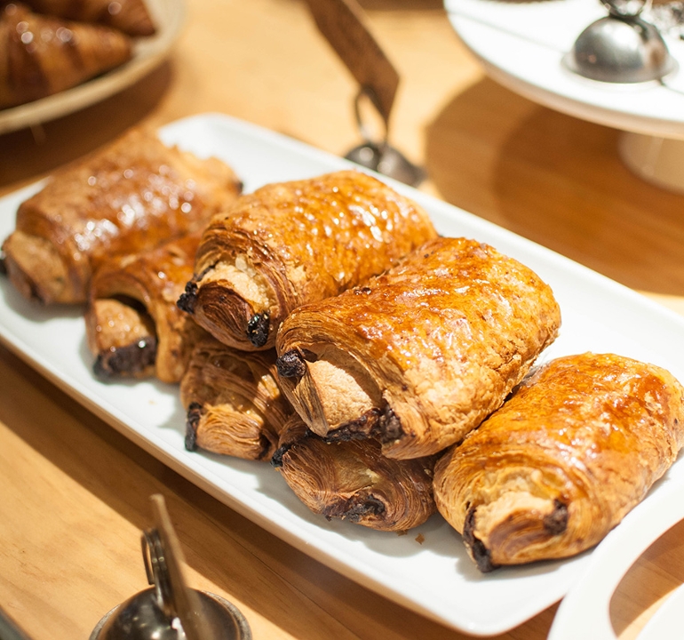 Pain au Chocolat.