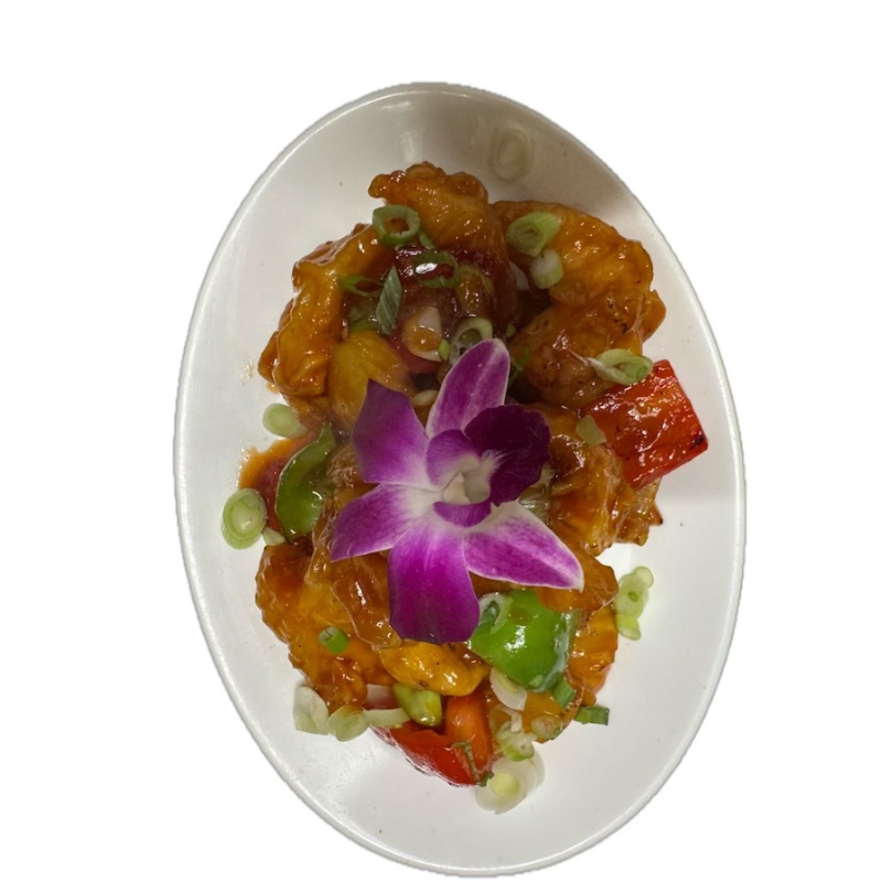 Sweet & Sour Shrimp.