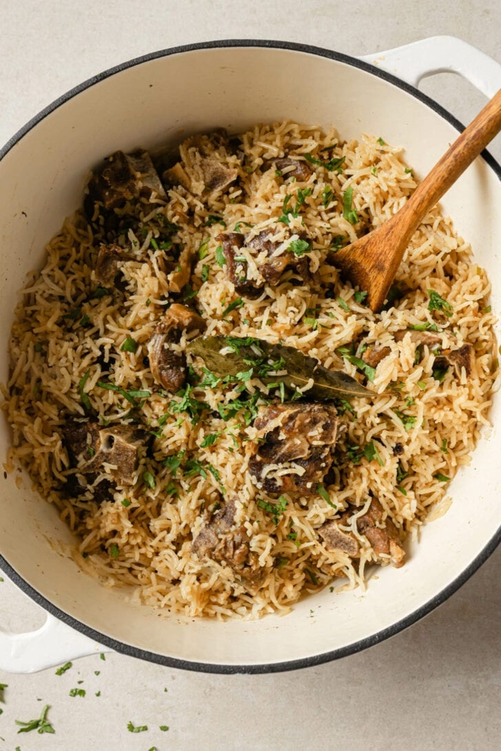 Chuka Pulav - Goat.
