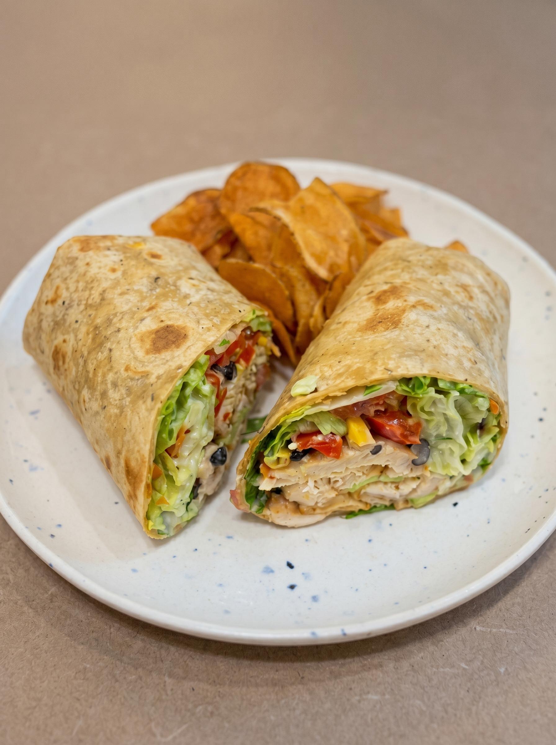 Southwest Chicken Wrap.