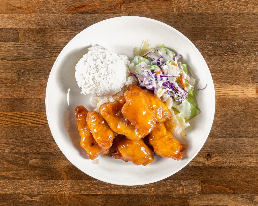 Orange Chicken.