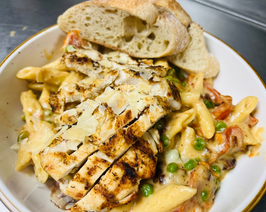 Chicken Bacon Carbonara.