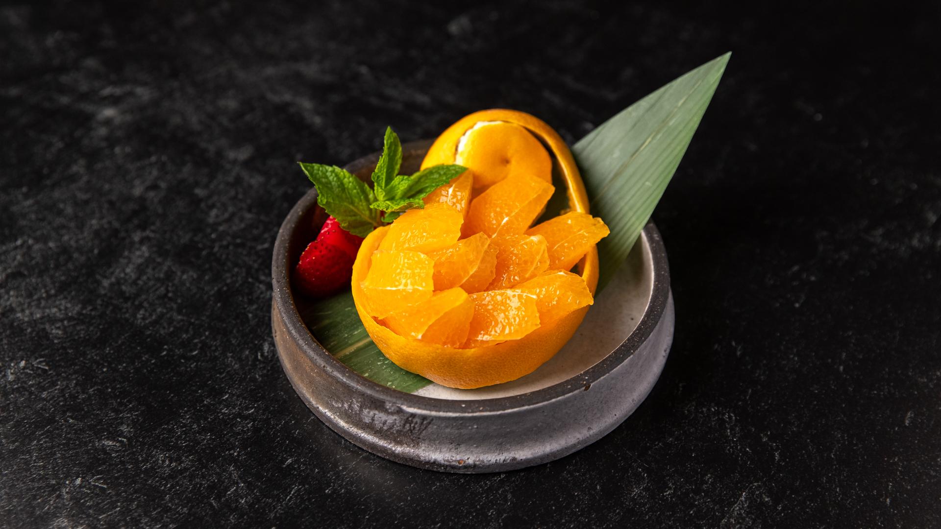 Sliced Orange.