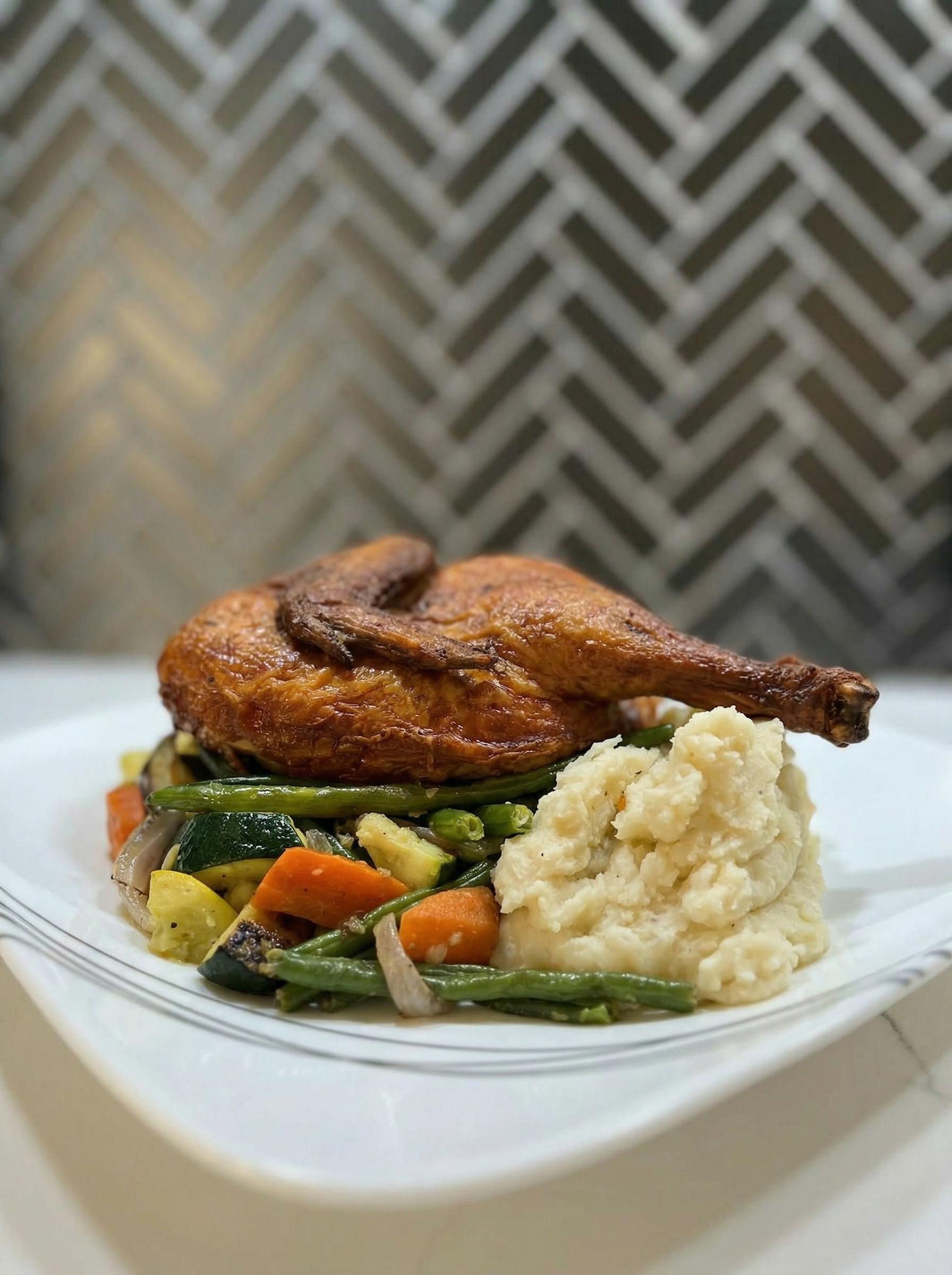 Fire Roasted Chicken.