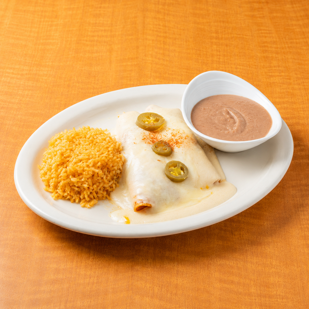 9. Chicken Enchiladas.