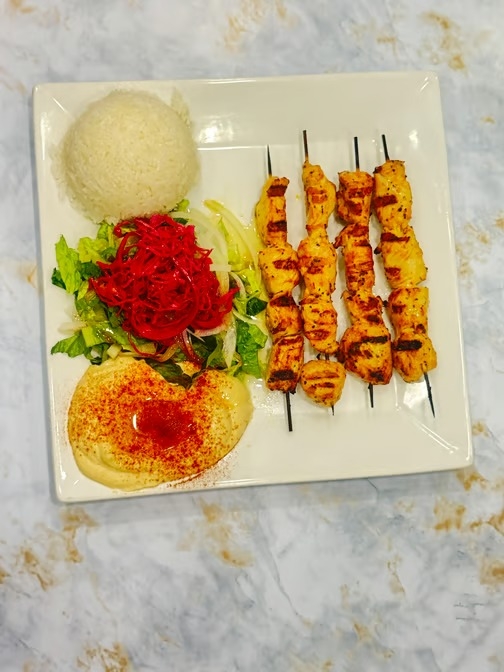 CHICKEN SISH KEBAB.