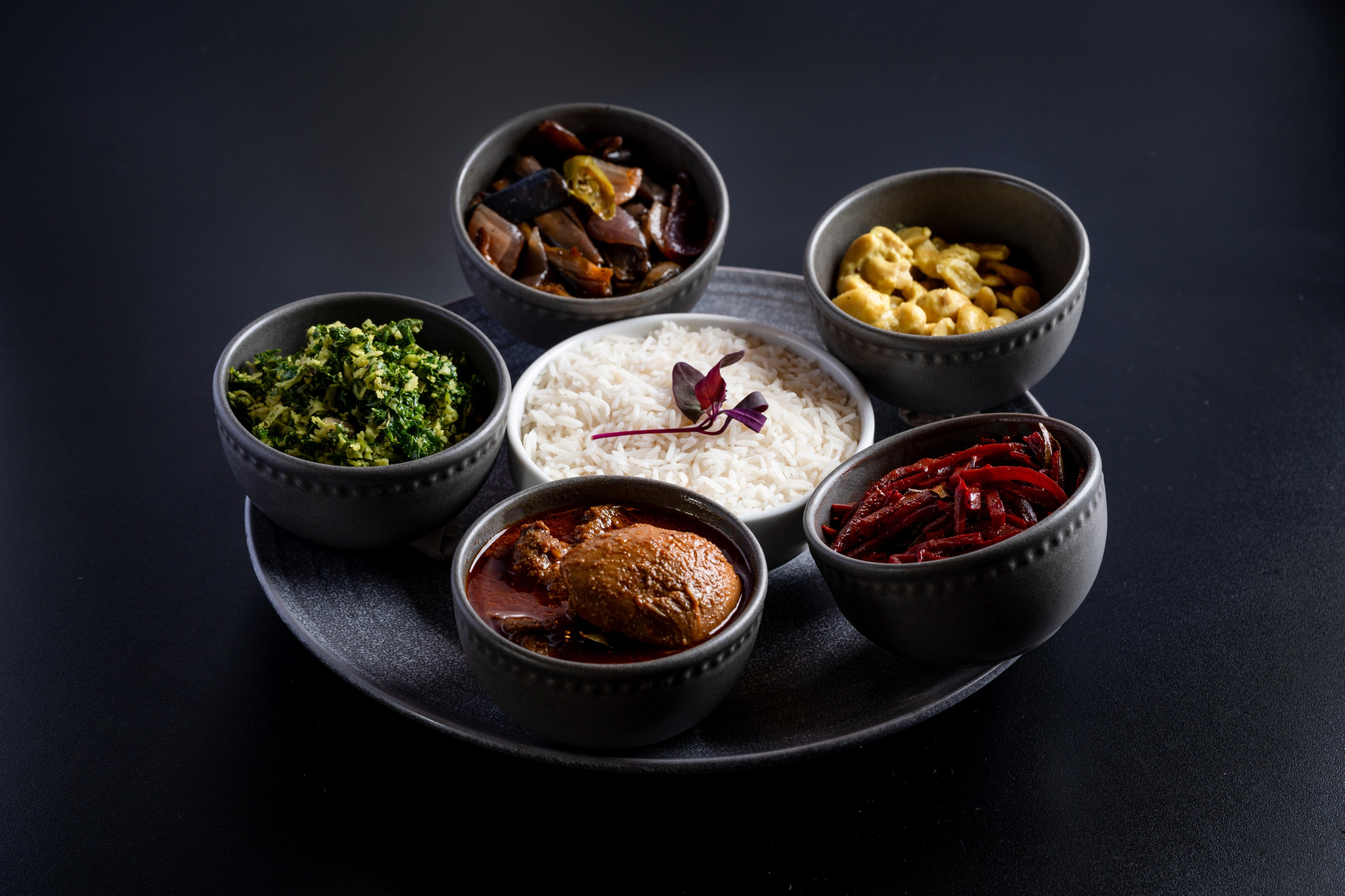 Traditional Rice & Curry.