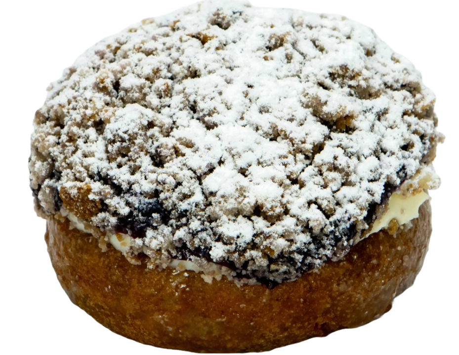 Blueberry Crumb Cake.