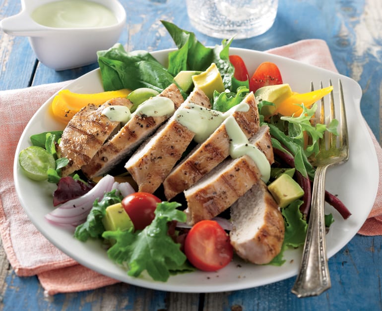 Grilled Chicken Salad.