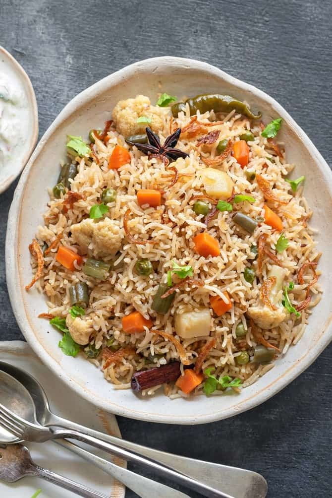 Veg Pulao.