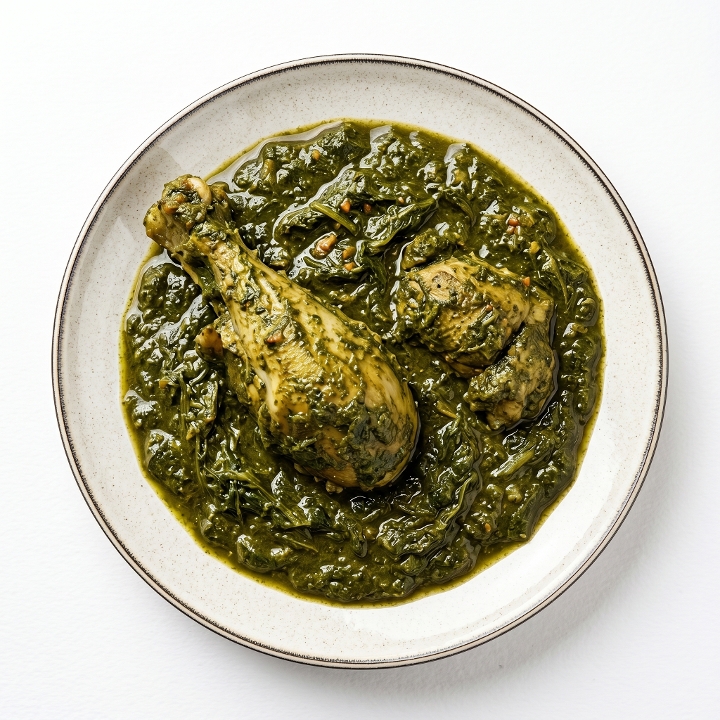 Saag Chicken.