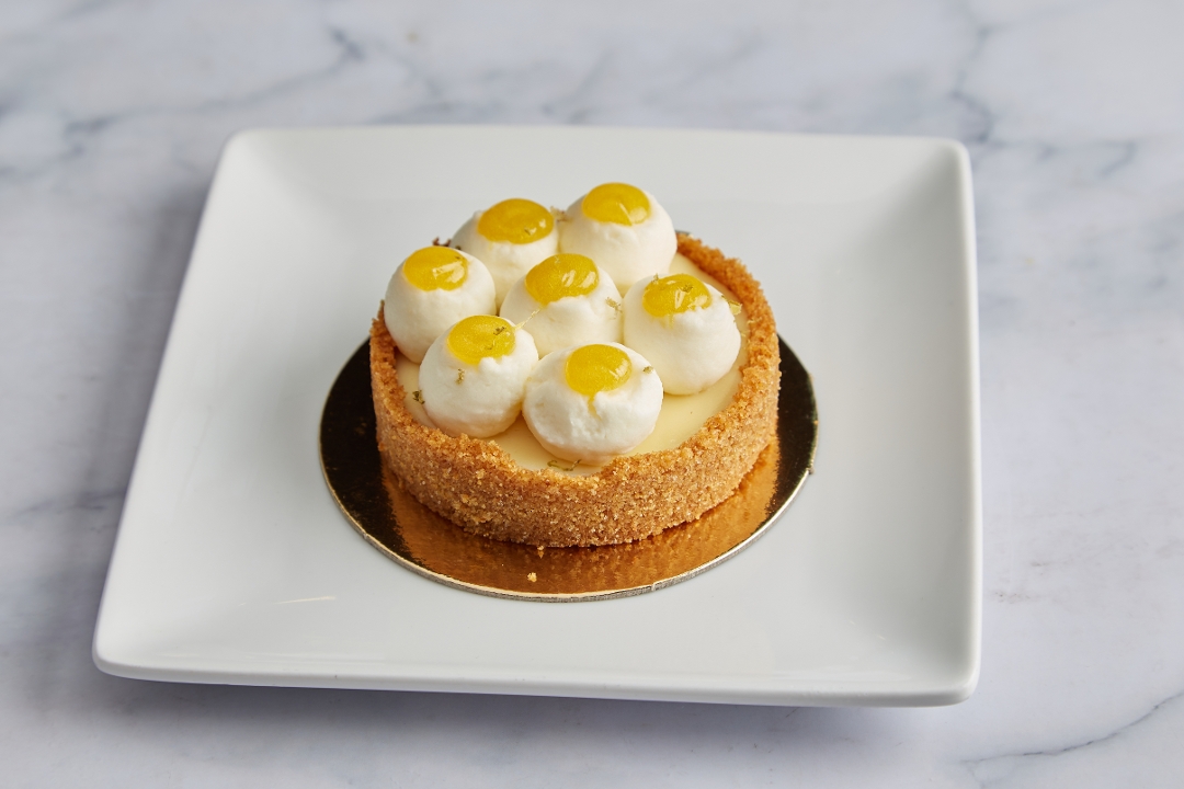Key Lime-Mango Tart.