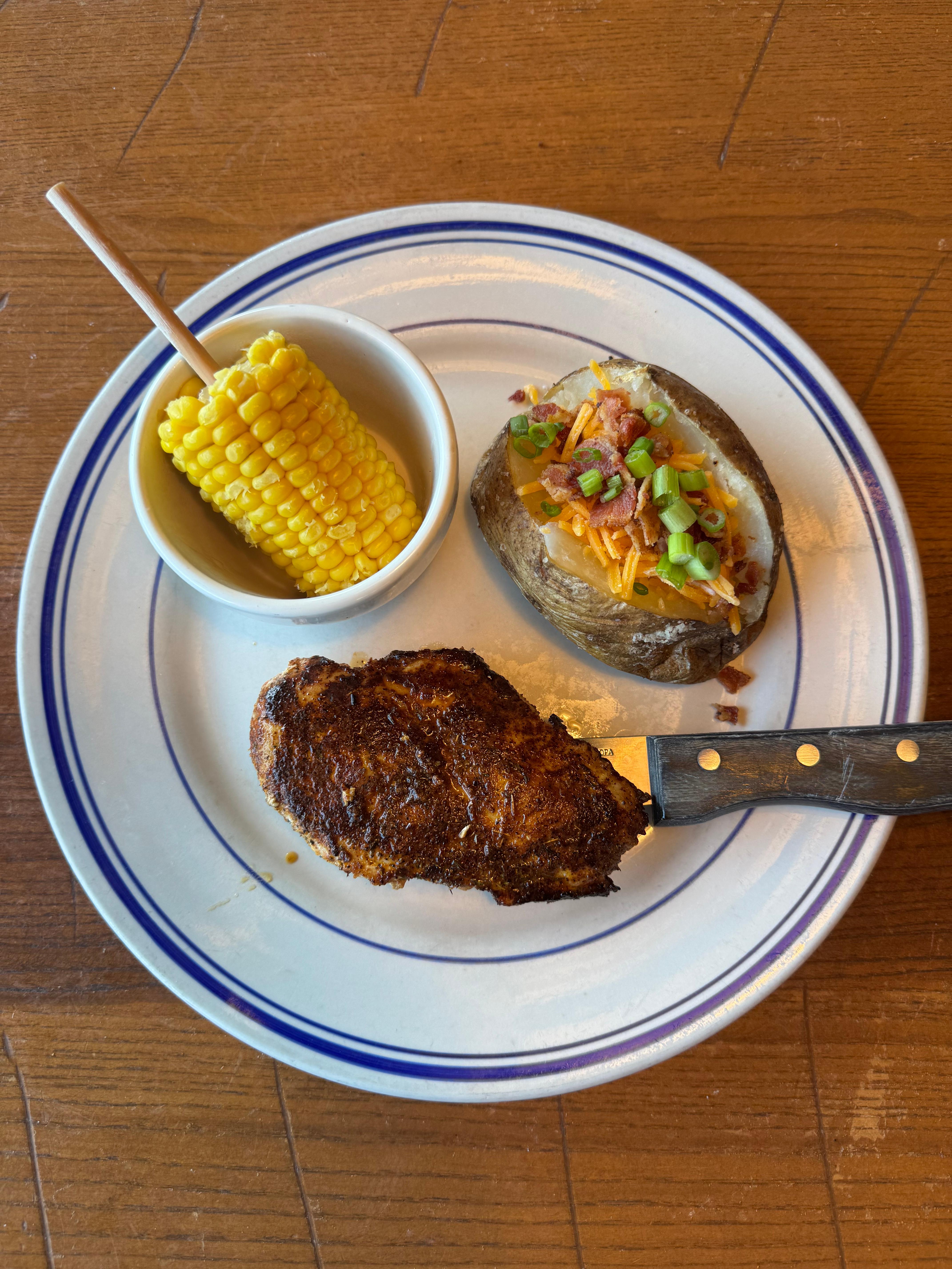 Blackened Chicken Breast.