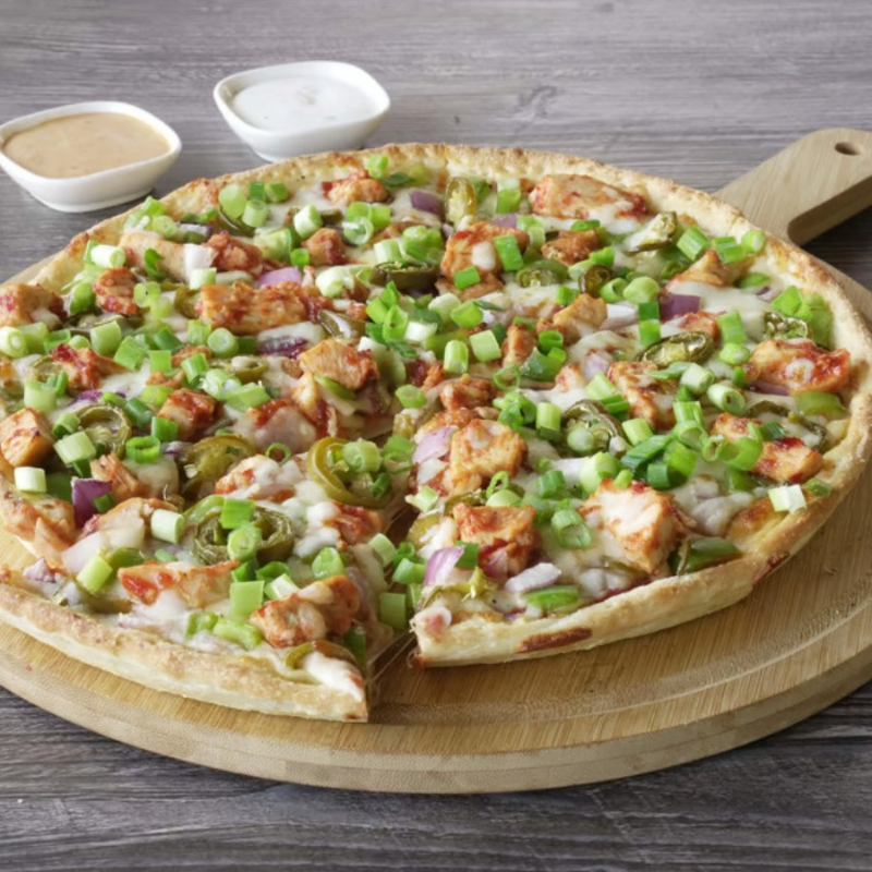 Deep Pan Manchurian Chicken Pizzatwist.
