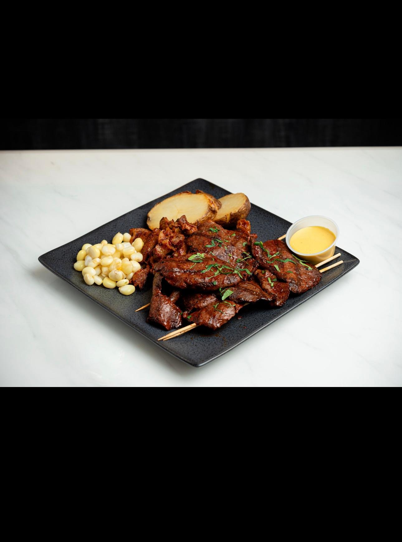 Anticucho Combinado.