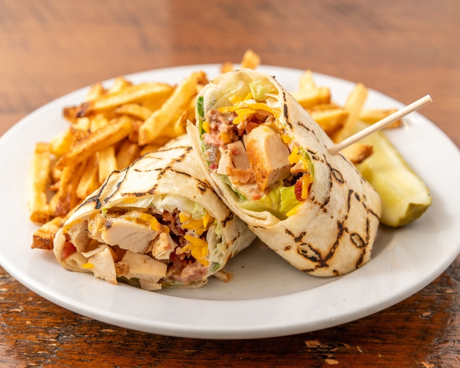 Chicken Bacon Ranch Wrap.