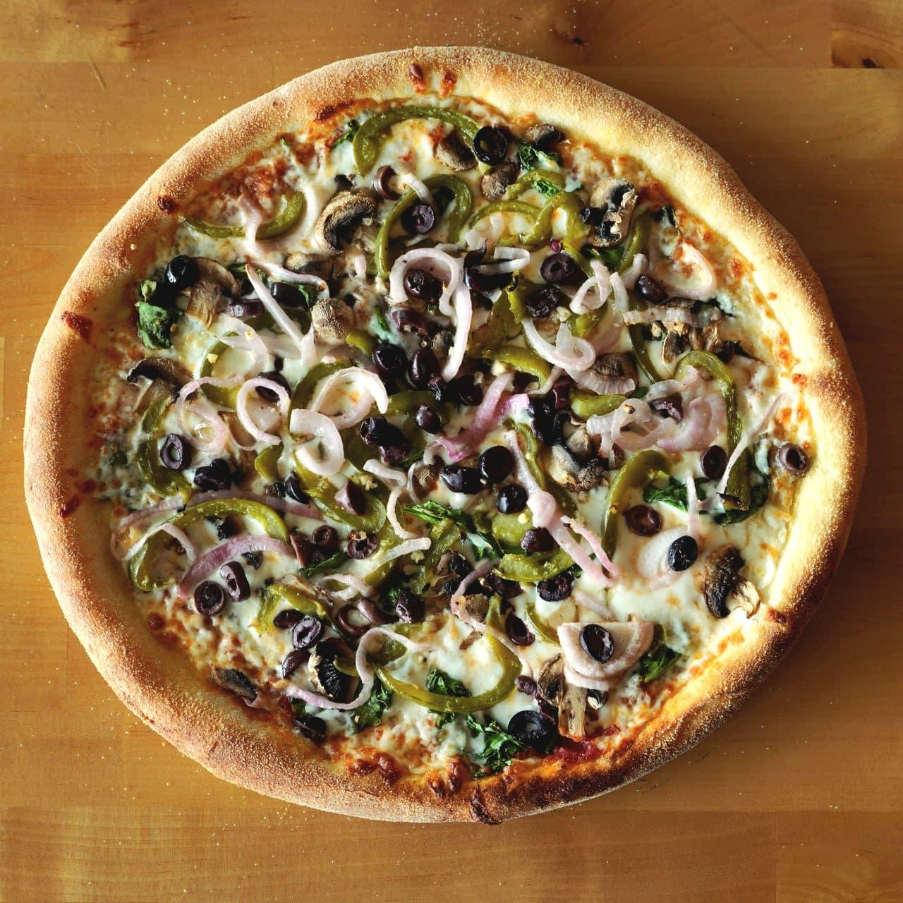 12" Vegetarian Pizza.