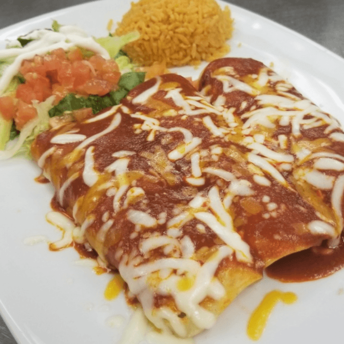 Enchiladas El Mexicano.
