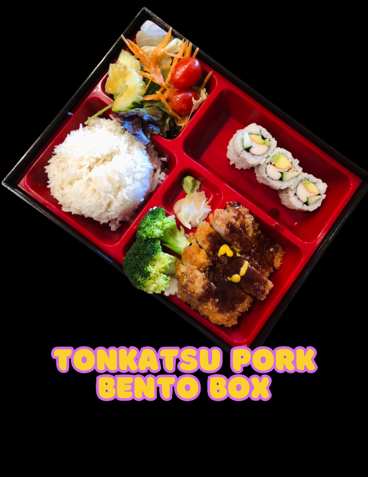Tonkatsu Pork Bento.