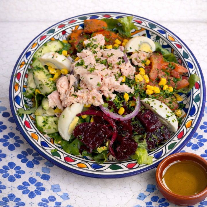 Moroccan Chef Salad.