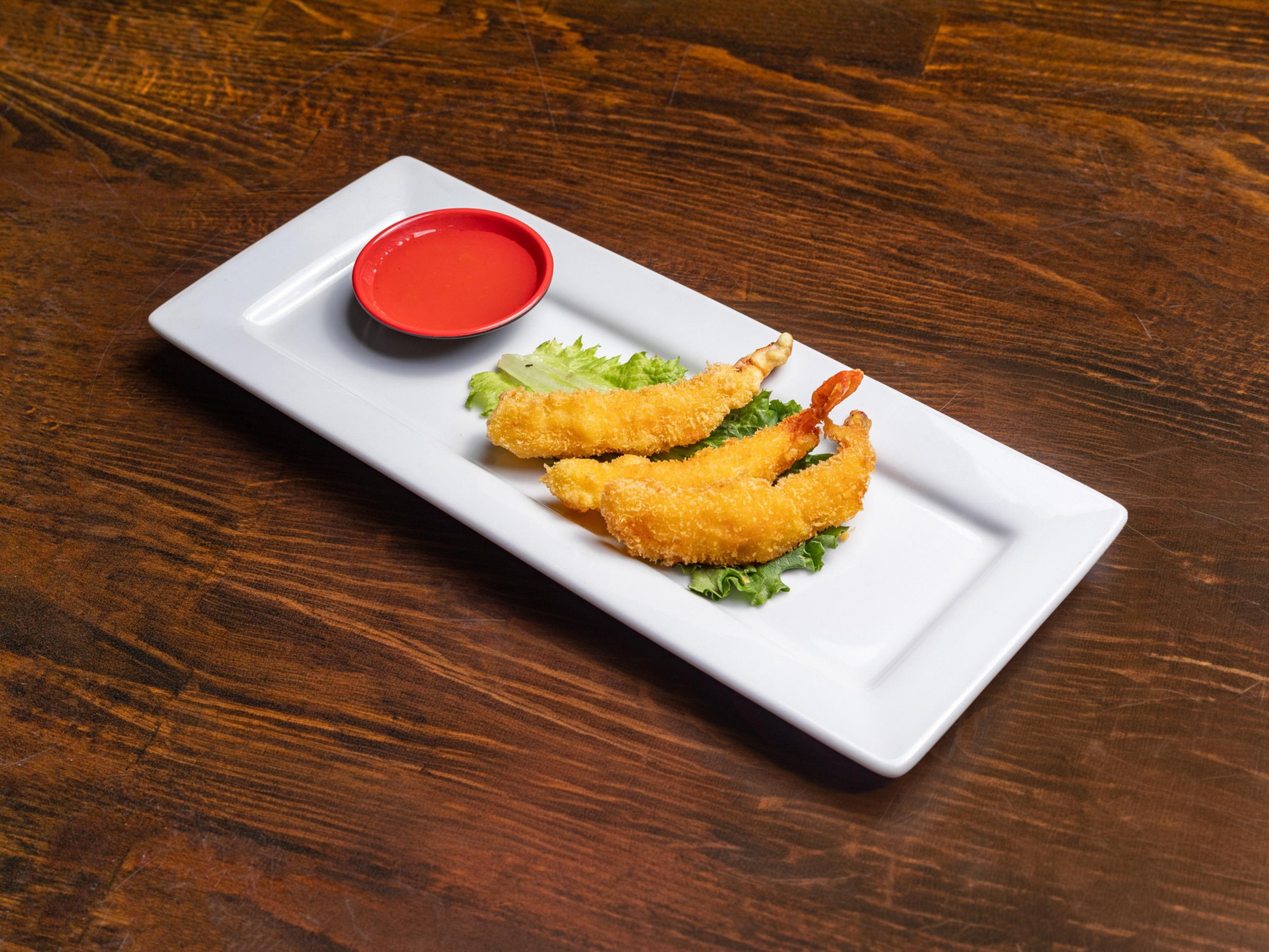Shrimp Tempura (3 pcs).