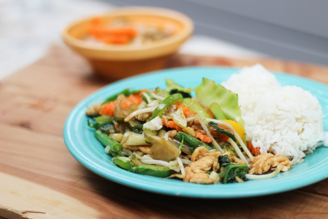 L. Spicy Mixed Veggies.